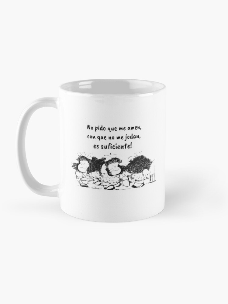 Taza De Cerámica - Mafalda (no Pido Que Me Amen!)