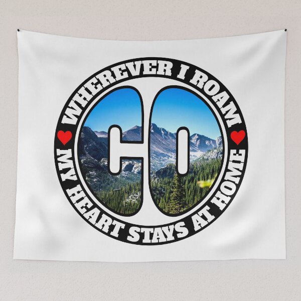 Item preview, Heart Stays Home - Colorado designed and sold by DonDota.