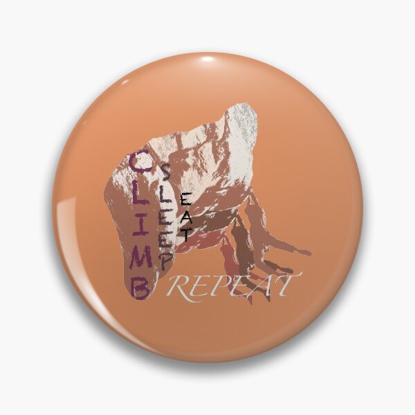 Artikelvorschau, Climb Sleep Eat Repeat entworfen und verkauft von My Photo Shop.