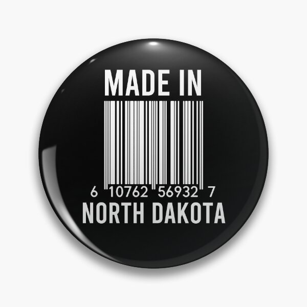 Item preview, Made In North Dakota designed and sold by RandomStuffShop.