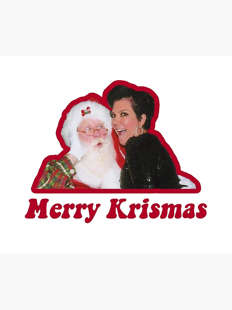 Kris Jenner Chrismas Sticker Pack 2021 Keeping Up With the