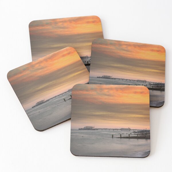 Item preview, Worthing Beach Sunset designed and sold by LenBrook.