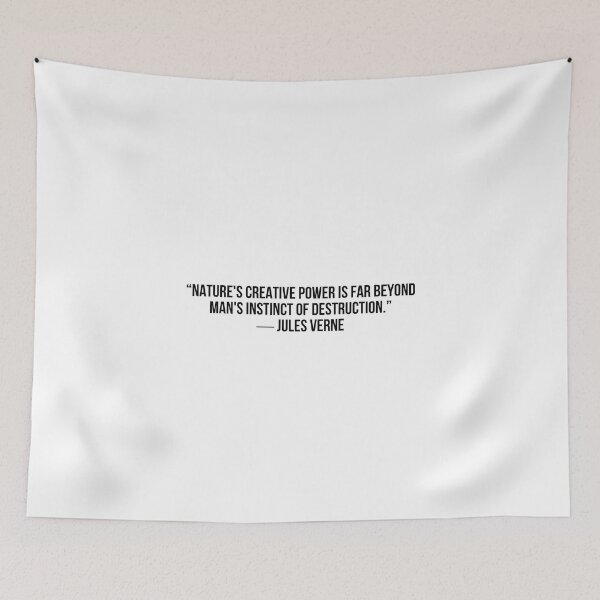 Item preview, J. VERNE   # NATURE designed and sold by LiteraryQuotes.