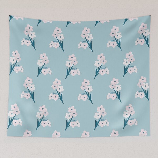Item preview, Pink Impatient Flowers designed and sold by stubiedoodles.