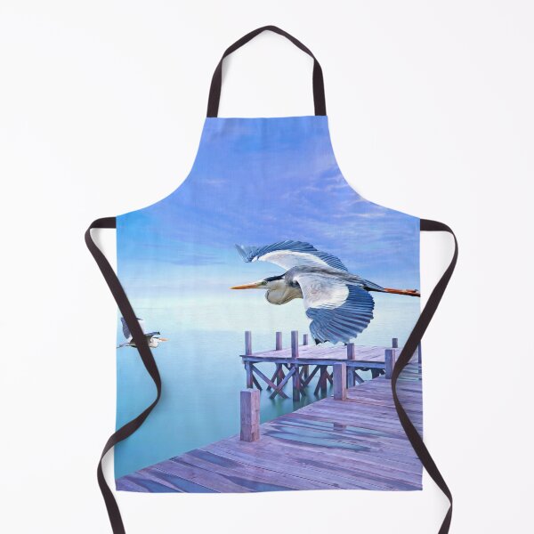 Item preview, Grey Herons and Morning Moon designed and sold by FineArtography.