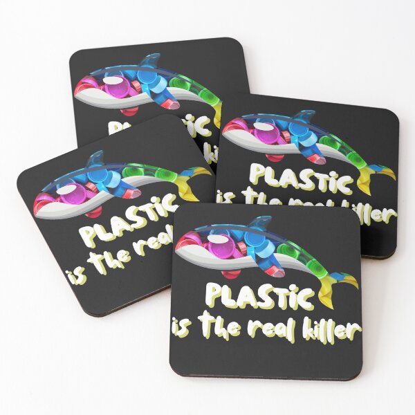 Item preview, Plastic Is The Real Killer Whale designed and sold by Spicy Chilli.