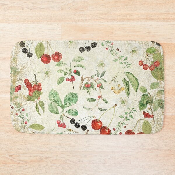 Item preview, Cherries On Distressed Vintage Background designed and sold by IZiets.