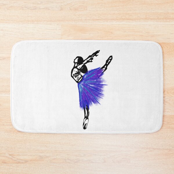 Item preview, Purple Watercolor Skirt Ballerina designed and sold by junelight19.