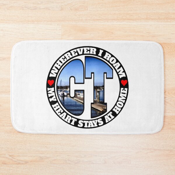 Item preview, Heart Stays Home - Connecticut designed and sold by DonDota.