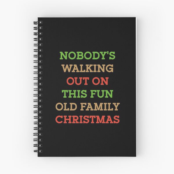 Item preview, Nobody's walking out on this fun old family Christmas designed and sold by CozyGraphicShop.