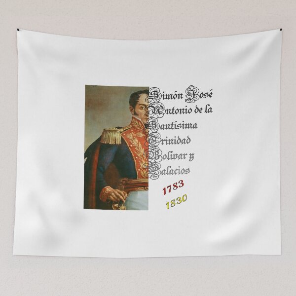 Item preview,  Simón Bolívar :Simón José Antonio de la Santísima Trinidad Bolívar y Palacios designed and sold by Tourtite.