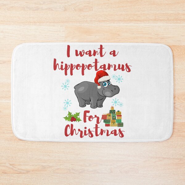 Item preview,  I Want A Hippopotamus For Christmas designed and sold by Sutra-Lotus-Co.