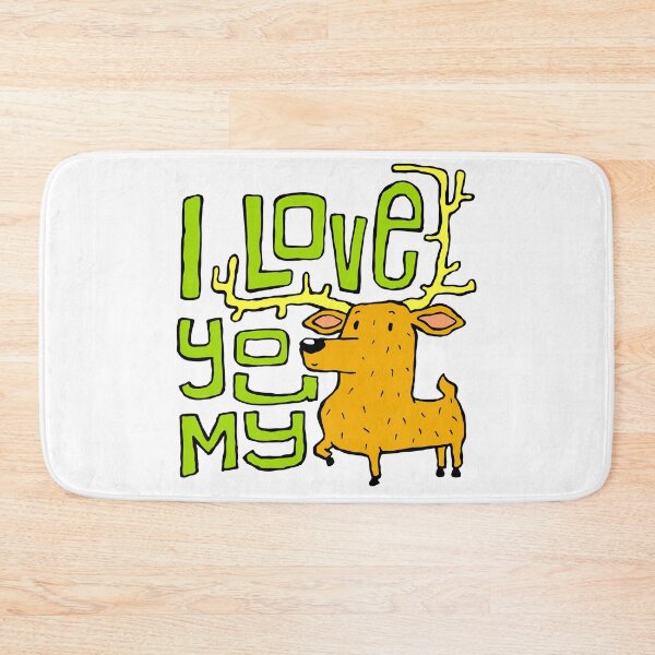 Item preview, I Love You My Deer designed and sold by BicaPop.