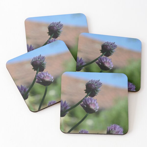 Item preview, Purple Chive Flowers designed and sold by thelemmingface.