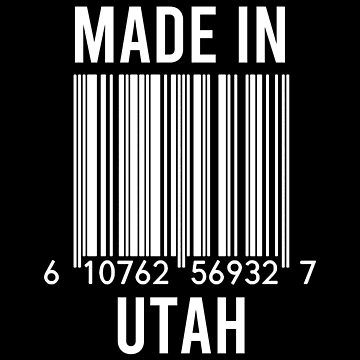 Artwork thumbnail, Made In Utah by RandomStuffShop