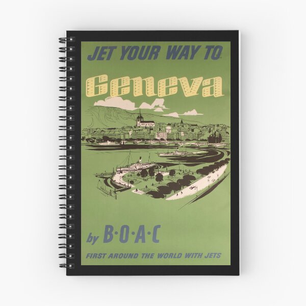 Artikelvorschau, retro Geneva entworfen und verkauft von CorasPosters.