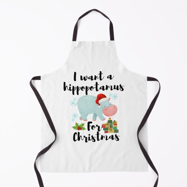 Item preview, I Want A Hippopotamus For Christmas designed and sold by Sutra-Lotus-Co.
