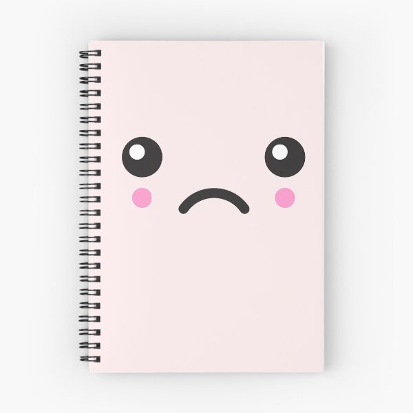 Item preview, kawaii / cute cartoon sad Face designed and sold by LM  KawaII LLC.