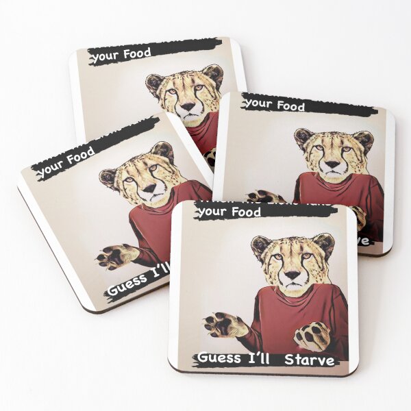 Item preview, Cheetah meme  designed and sold by Manalopangaea.