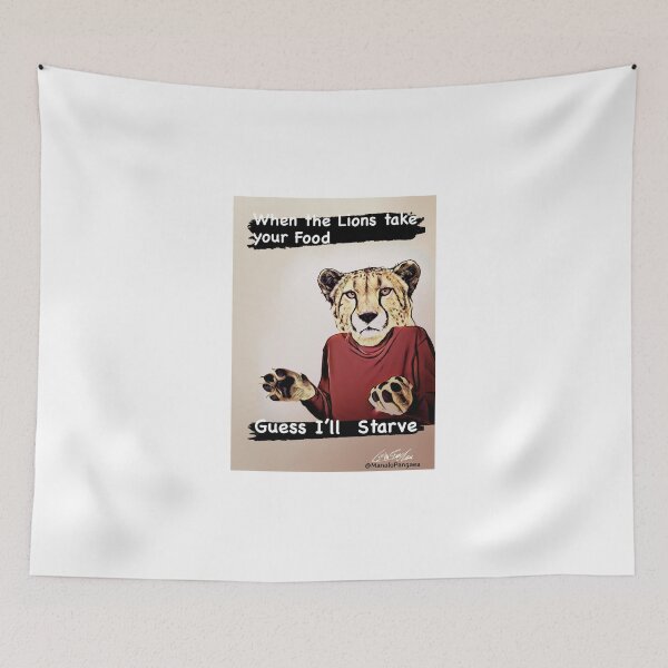 Item preview, Cheetah meme  designed and sold by Manalopangaea.