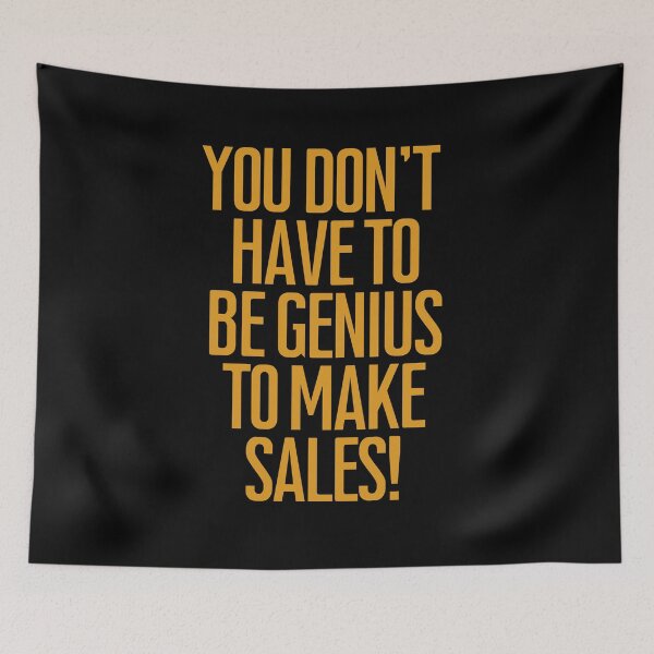 Item preview, You don't have to be genius to make sales designed and sold by EmotionArt.