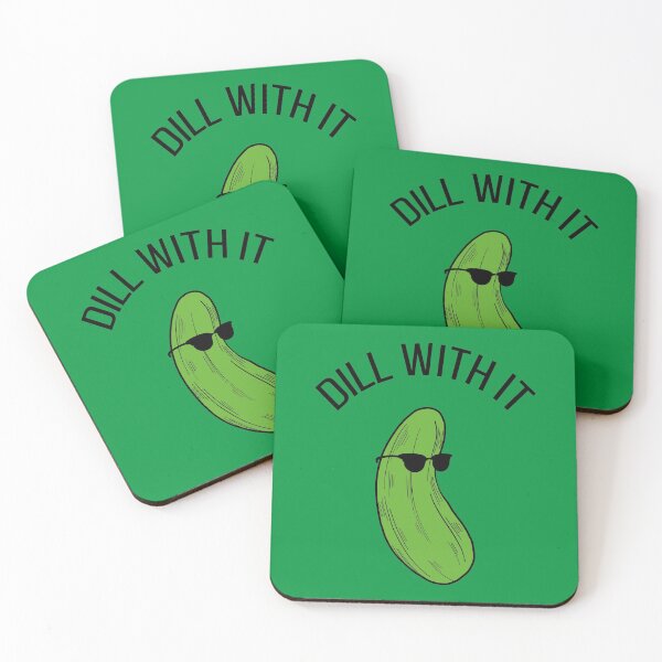 Item preview, Dill With It - Pickle I designed and sold by Lemon Pepper.