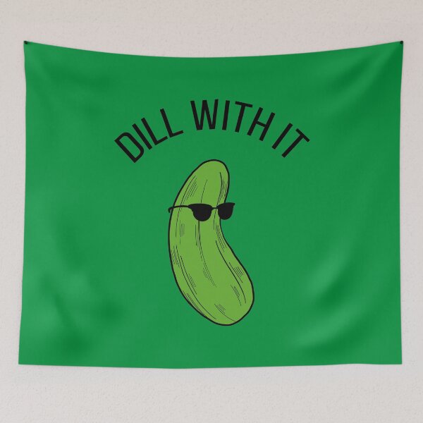 Item preview, Dill With It - Pickle I designed and sold by Lemon Pepper.