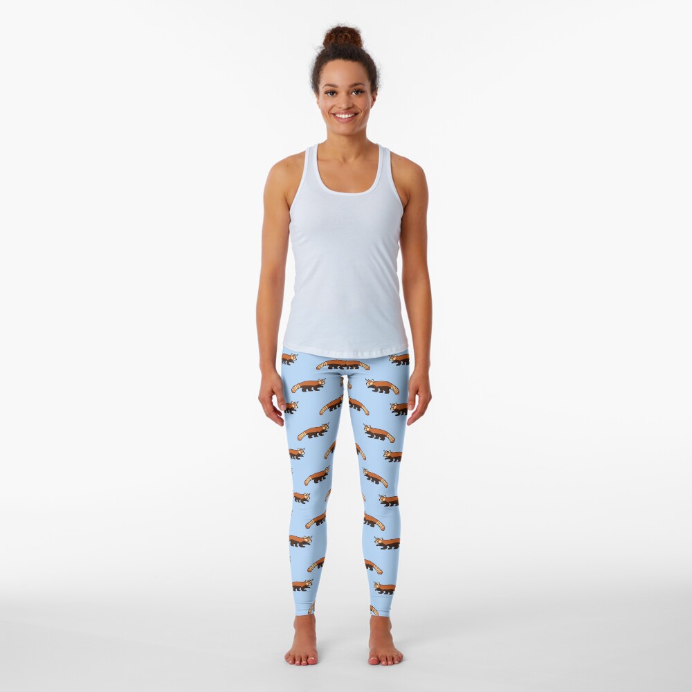 Red Pandicorn (Red Panda Unicorn) Leggings