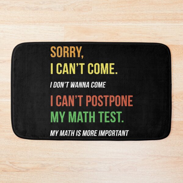 Item preview, Problematic Math Student Social Life designed and sold by LotusBlue77.