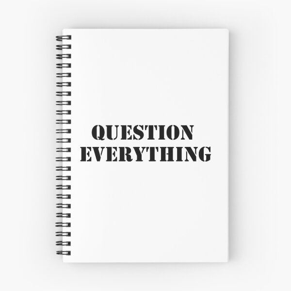 Item preview, QUESTION EVERYTHING designed and sold by MMTYPE.