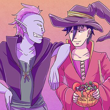 Artwork thumbnail, v2 Aknez & Erwin Happy Halloween by isisislas