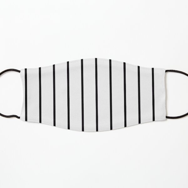 Black and White Striped Masks Kids Mask