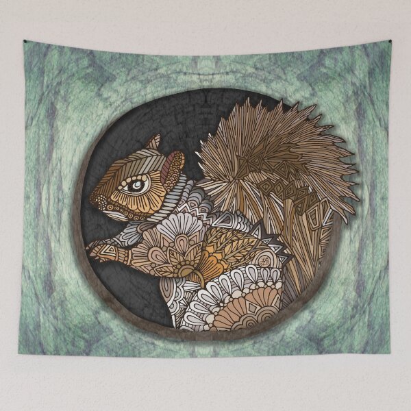 Item preview, Ornate Squirrel  designed and sold by artlovepassion.