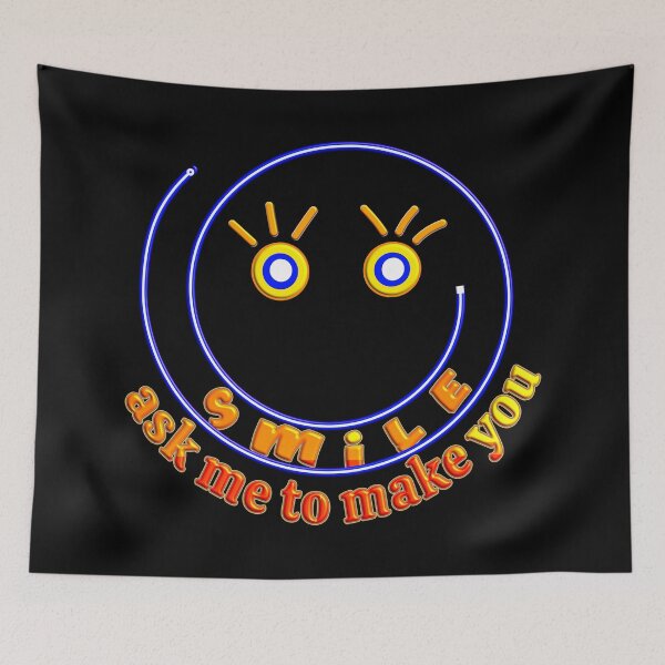 Item preview, ASK ME TO MAKE YOU SMILE - GIFT TO GENERATE POSITIVE VIBES designed and sold by Ralek.