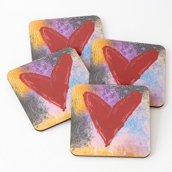 Item preview, BOLD HEART designed and sold by KATHLEEN TENNANT ART.