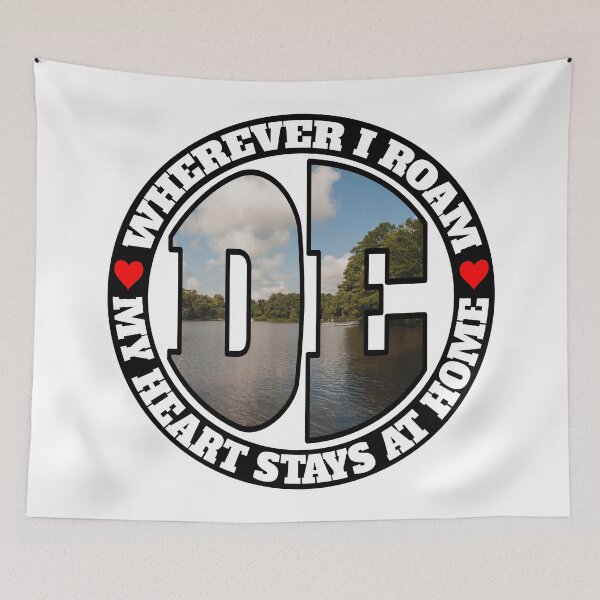Item preview, Heart Stays Home - Delaware designed and sold by DonDota.