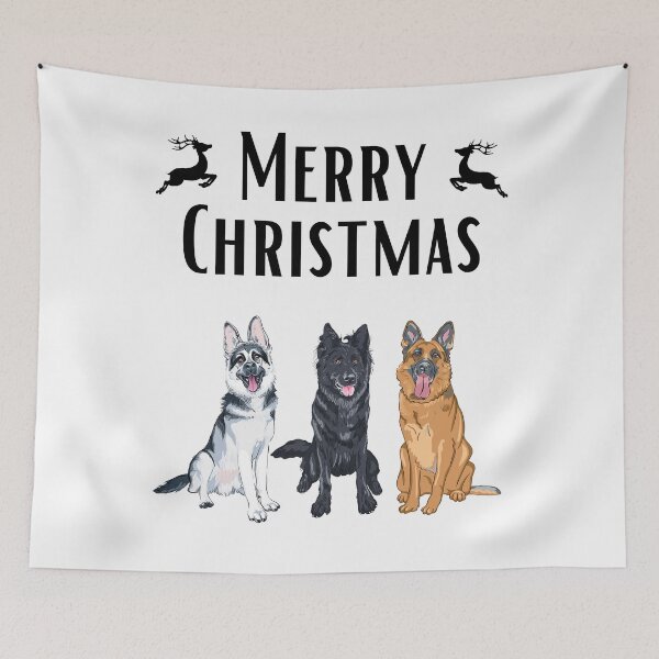 Item preview, german shepherd christmas quote cartoon german shepherd designed and sold by OneTimeEngineer.