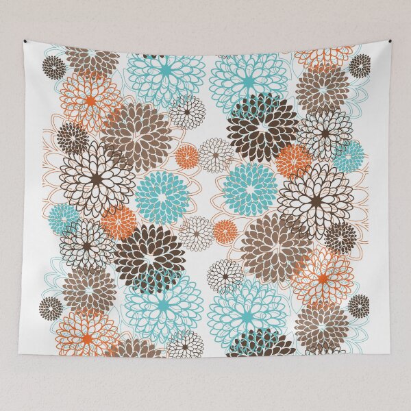 Item preview, Line Art Flowers designed and sold by RetComly.