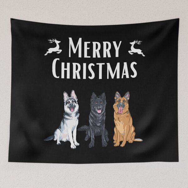 Item preview, german shepherd christmas quote cartoon german shepherd designed and sold by OneTimeEngineer.