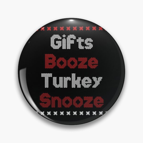 Item preview, Gifts Booze Turkey Snooze, Funny Christmas Day List designed and sold by Funful.