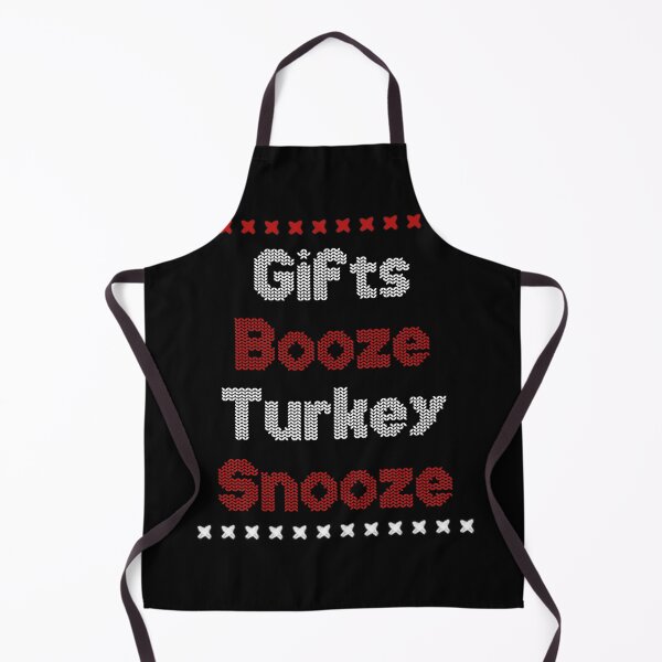Item preview, Gifts Booze Turkey Snooze, Funny Christmas Day List designed and sold by Funful.