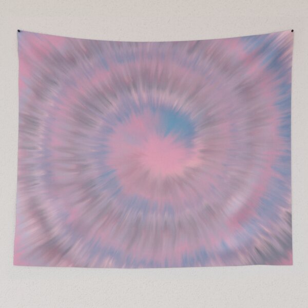 Item preview, trippy hippy tie dye - swirl pattern - Blue Pink designed and sold by mydoodlesateme.