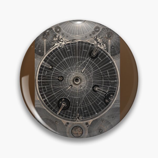 Item preview, Ancient Synopsis of the Universe Pythagoras Celestial Map designed and sold by BritishYank.
