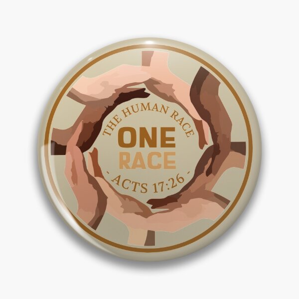 Item preview, One Race, the Human Race, Acts 17:26 designed and sold by MizarWitnessCo.