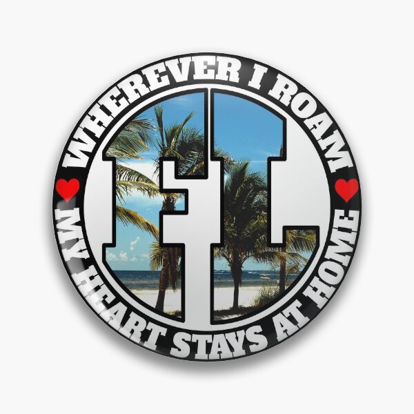 Item preview, Heart Stays Home - Florida designed and sold by DonDota.