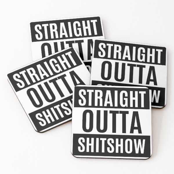 Item preview, Straight outta shitshow! designed and sold by MargheritaLidia.
