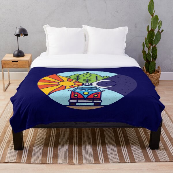 Road Trip / Color Ver. Throw Blanket