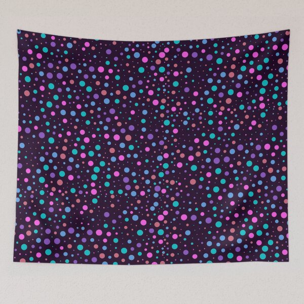 Aperçu de l'œuvre Motif à pois coloré créée et vendue par smashingarb.