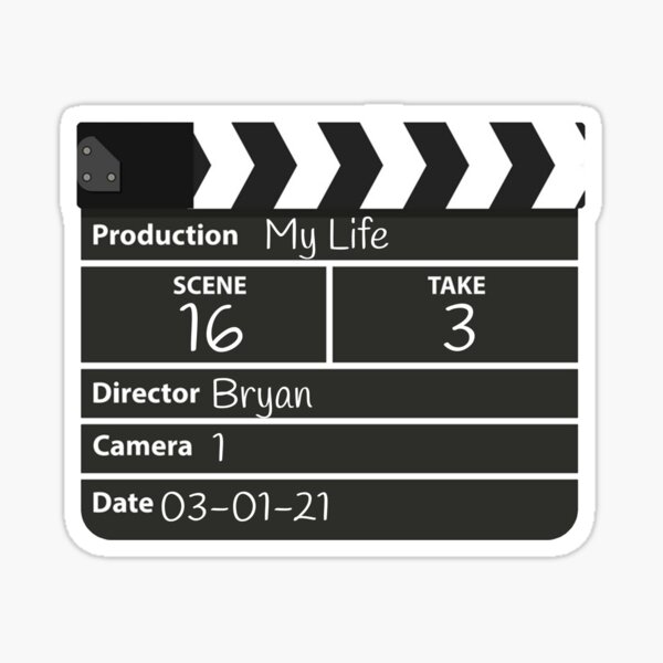 Film director bryan Sticker