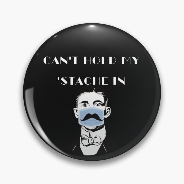 Item preview, No puedo sostener mi bigote con el divertido bigote Movember designed and sold by DesignsofNote.